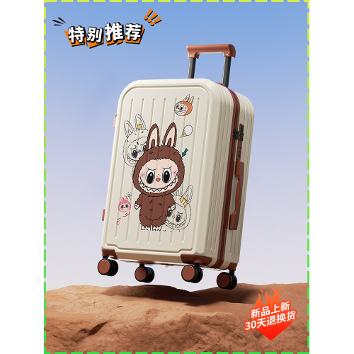 新款個性行李箱女20寸小型旅行箱學生拉桿箱登機密碼箱子25年春夏