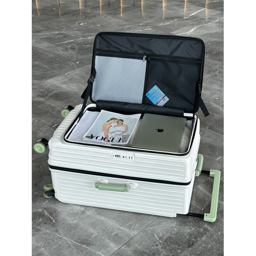 側開寬拉桿箱可擴展行李箱加厚旅行箱男26寸大容量皮箱36寸胖胖箱