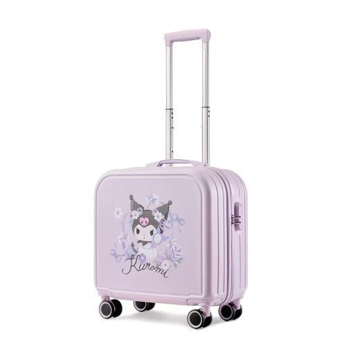 銀座X酷洛米聯名系列登機箱17寸拉桿箱兒童行李箱可愛女生密碼箱