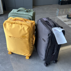 僅1.8KG 防水超輕登機箱軟行李箱2026新款20寸布拉桿箱小旅行箱女