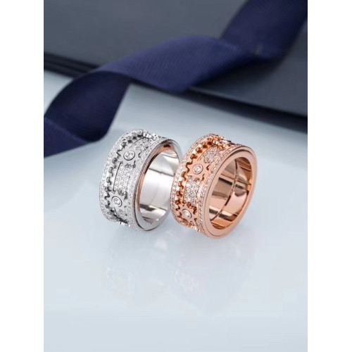 滿天星時來運轉齒輪戒指女款小衆設計感嘻哈轉動解壓轉運情侶對戒