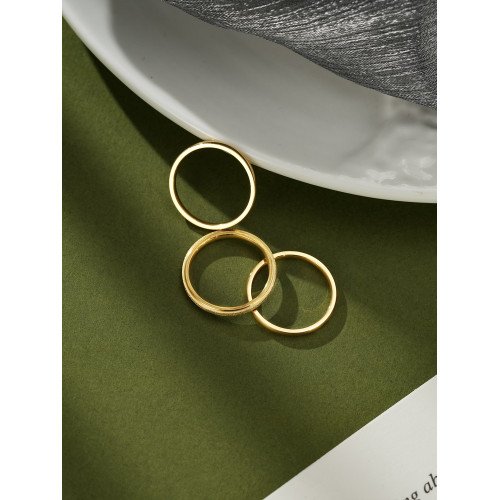 唐珮TANGPEI TP古法三生三世戒指素圈精緻指環戒指精緻時尚飾品