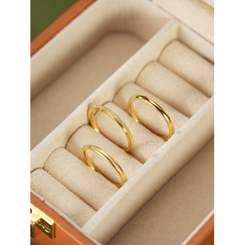 唐珮TANGPEI TP古法三生三世戒指素圈精緻指環戒指精緻時尚飾品