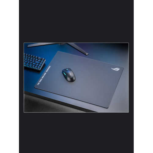 ROG月石Ace L玩家國度鋼化玻璃滑鼠墊大桌墊辦公電競遊戯FPS專用