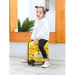 兒童行李包拉桿箱18寸兒童登機箱3D男女卡通萬向輪旅行箱行李箱