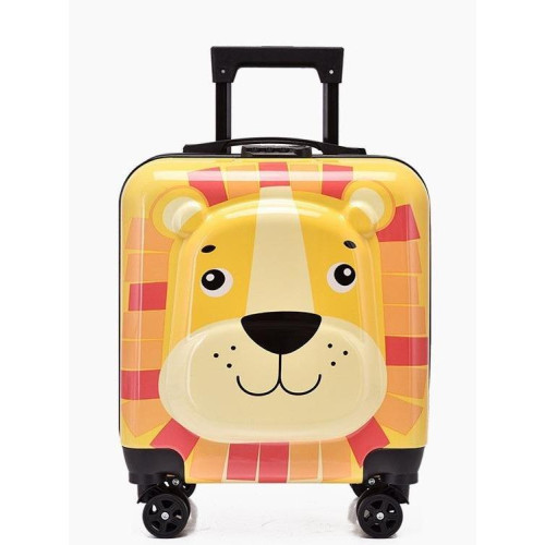 兒童行李包拉桿箱18寸兒童登機箱3D男女卡通萬向輪旅行箱行李箱