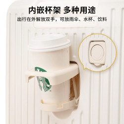 新款側開口行李箱女可擴展多功能拉桿箱20寸旅行箱登機皮箱男