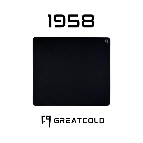 大寒【1958】粗面亂紋中性偏滑防潮手汗電競遊戯滑鼠墊