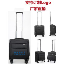 小型輕便牛津布拉桿箱12寸14寸登機箱男女16寸旅行密碼帆布皮箱18