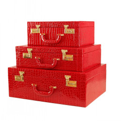 禮金箱新款玫瑰手提結婚盒婚禮婚慶出嫁壓錢箱子彩禮箱密碼箱官箱