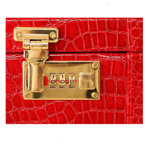 禮金箱新款玫瑰手提結婚盒婚禮婚慶出嫁壓錢箱子彩禮箱密碼箱官箱