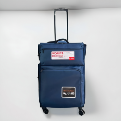 出口日本防爆拉鍊多口袋三防面料超輕增容158cm航空托運箱海關鎖