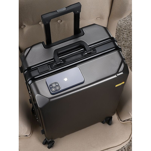 品牌鋁框結實耐用行李箱男萬向輪學生拉桿箱女時尚大容量密碼皮箱