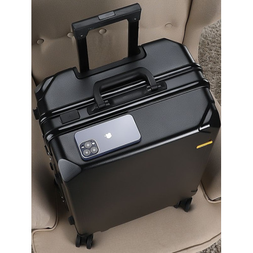 品牌鋁框結實耐用行李箱男萬向輪學生拉桿箱女時尚大容量密碼皮箱