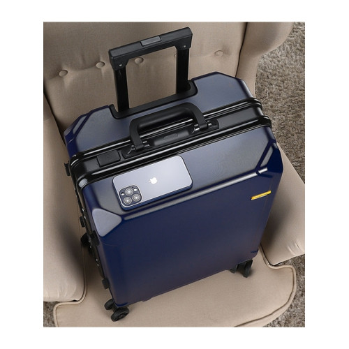 品牌鋁框結實耐用行李箱男萬向輪學生拉桿箱女時尚大容量密碼皮箱