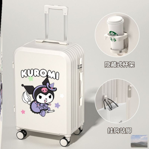 高顔值行李箱女卡通旅行箱24寸20學生登機密碼皮箱子兒童拉桿箱男