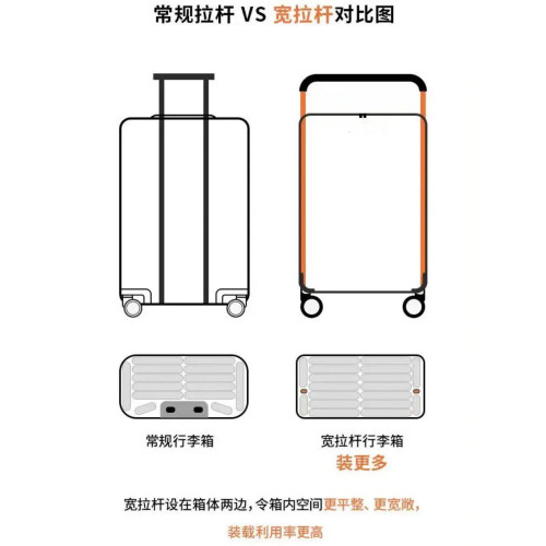 寬拉桿小型女新款202426寸耐用結實靜音萬向輪男登機箱大容量