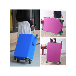 加厚耐磨行李箱保護套口袋款彈力防塵旅行箱拉桿箱防塵罩旅遊托運