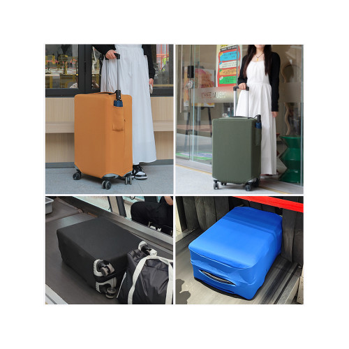 加厚耐磨行李箱保護套口袋款彈力防塵旅行箱拉桿箱防塵罩旅遊托運