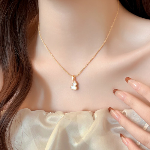 2026新款爆款玄學旺財葫蘆項鍊女輕奢高級感毛衣鏈紅色吊墜配飾品 2026新款爆款玄學旺財葫蘆項鍊女輕奢高級感毛衣鏈紅色吊墜配飾品