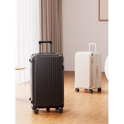 側開行李箱大容量可擴展新款拉桿箱女密碼皮箱子旅行箱男結實耐用