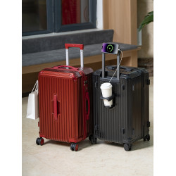 超大容量行李箱女結實耐用加厚三七開密碼拉桿箱男旅行箱托運28寸