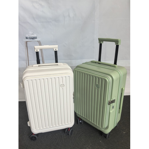 2025新款側開蓋多功能行李箱女24寸學生擴容拉桿箱男20寸登機箱子