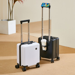 輕便旅行行李箱小型女14寸可登機密碼拉桿箱小號迷你手提箱子男16