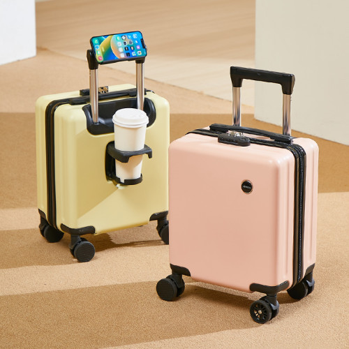 輕便旅行行李箱小型女14寸可登機密碼拉桿箱小號迷你手提箱子男16