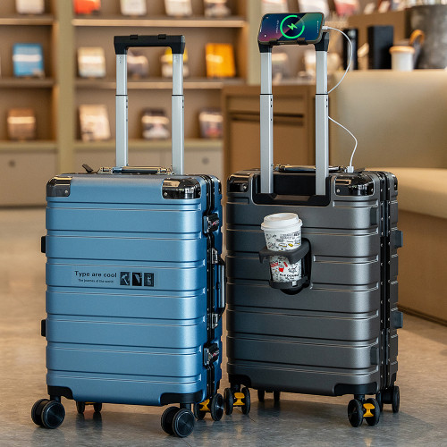 德國進口行李箱拉桿箱女士2025新款20寸登機箱男24寸刹車萬向輪箱