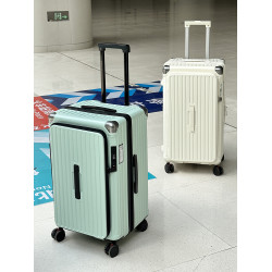 側開口行李箱大容量可擴展五輪拉桿箱女新款密碼旅行箱男結實耐用