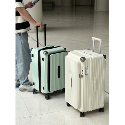 側開口行李箱大容量可擴展五輪拉桿箱女新款密碼旅行箱男結實耐用