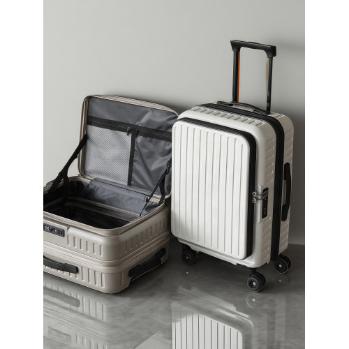 超大容量新款多功能側開口行李箱女20寸擴容登機箱男拉桿箱旅行箱