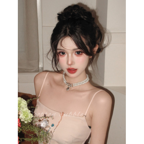 在逃公主珍珠項鍊2026爆款女款輕奢高級感雙層頸鏈誇張鎖骨鍊配飾