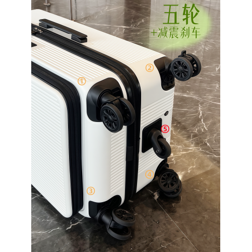 新款行李箱大容量側開口雙層防爆拉鍊男旅行箱20寸登機繙蓋拉桿箱 新款行李箱大容量側開口雙層防爆拉鍊男旅行箱20寸登機繙蓋拉桿箱