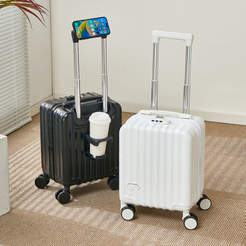 14寸小型行李箱20x30x40春秋航空登機箱拉桿旅行手提小皮箱免托運