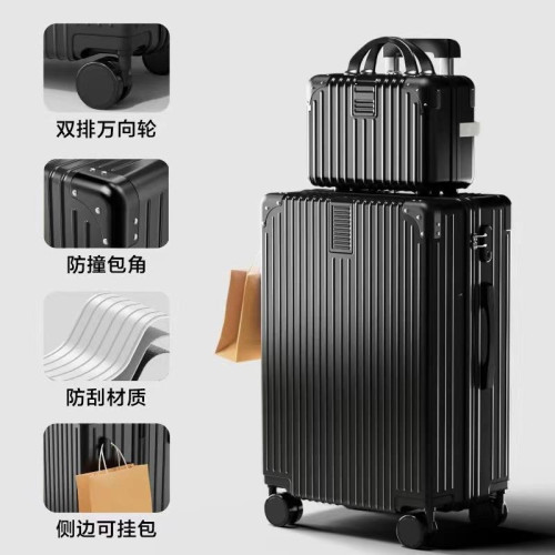 2024 New Suitcase travel bag carry on luggage cabin trolley