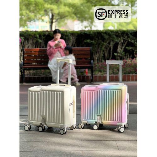 兒童可坐騎行李箱女孩小型輕便20寸登機小學生拉桿箱旅行密碼皮箱
