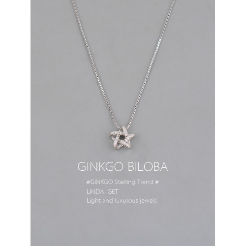 925純銀聖誕星星雪花項鍊女鎖骨鍊氣質高級輕奢2025新爆款ins刻字