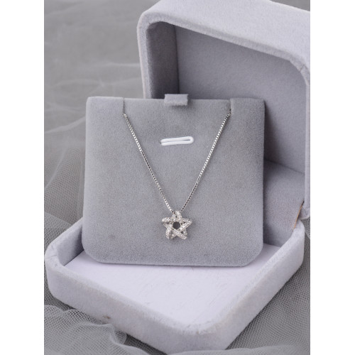 925純銀聖誕星星雪花項鍊女鎖骨鍊氣質高級輕奢2025新爆款ins刻字