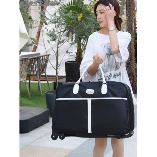 大容量拉桿包男女手提旅行包獨立鞋位登機箱包2025新款拉桿行李包