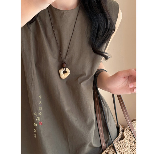 中式浪漫！不規則長款吊墜項鍊女秋冬美拉德復古毛衣鏈掛繩配飾品