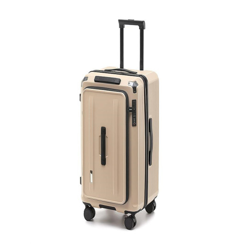 旅行行李箱新款側開大容量可擴容靜音萬向輪28寸加厚密碼登機箱子