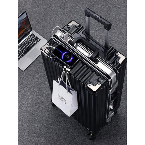 新款時尚男女行李箱輕便收納旅行大容量學生密碼登機箱萬向輪皮箱 新款時尚男女行李箱輕便收納旅行大容量學生密碼登機箱萬向輪皮箱