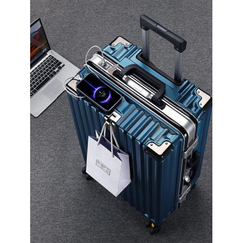 新款時尚男女行李箱輕便收納旅行大容量學生密碼登機箱萬向輪皮箱 新款時尚男女行李箱輕便收納旅行大容量學生密碼登機箱萬向輪皮箱