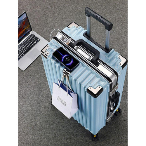 新款時尚男女行李箱輕便收納旅行大容量學生密碼登機箱萬向輪皮箱 新款時尚男女行李箱輕便收納旅行大容量學生密碼登機箱萬向輪皮箱