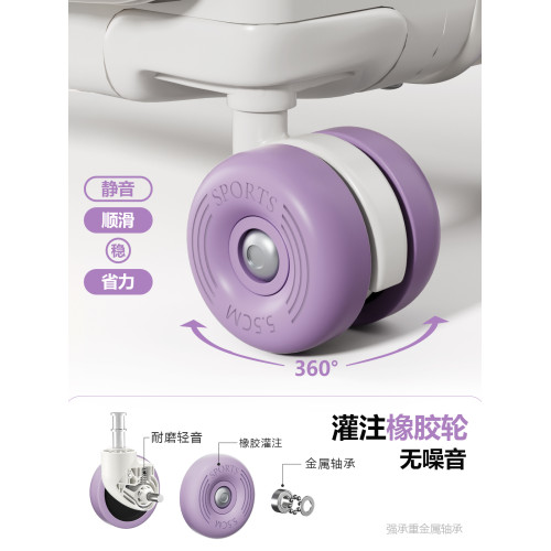 2026新款行李箱女側開口結實耐用24寸鋁框登機密碼旅行拉桿箱子男