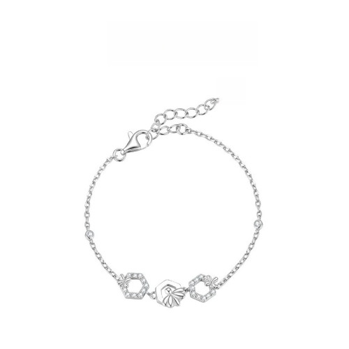 郝熠然同款有財花鎖骨鍊雲熠同款輕奢高級感手鏈耳釘耳飾精緻項鍊