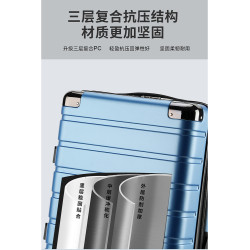 德國進口行李箱2026新款拉桿箱耐用加厚旅行箱24寸皮箱20寸密碼箱