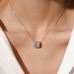 Boonee alus圓筒項鍊簡約鎖骨鍊女款輕奢高級感小衆設計時尚百搭